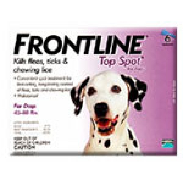 Dr. Carol Frontline Top Spot For Dogs- 6 Pack