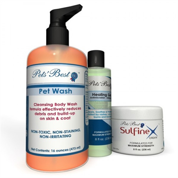 PetsBestRx Ringworm Treatment Pack for Large Breed Dogs