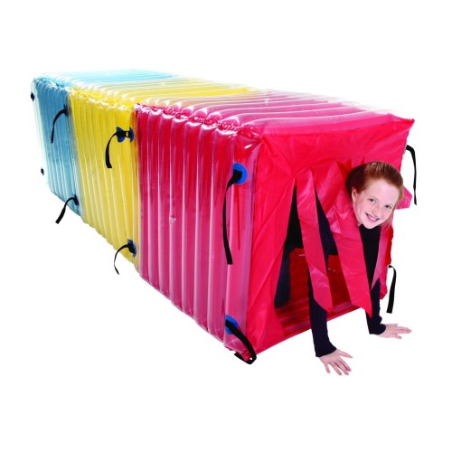 Abilitations Sportime Inflatable Vinyl TunnelZone 30x30x108 Set of 3
