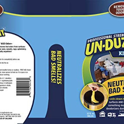 Legend Brands Un-Duz-It Kill Odor+ Professional Strength Carpet De...