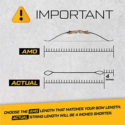 Legend Propel Recurve Bow String 12 Strand – 40 lb | Replacement...
