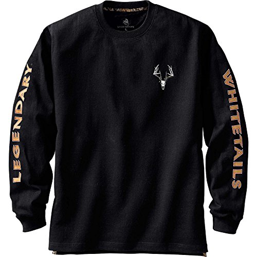 Legendary Whitetails Non-Typical Long Sleeve T-Shirt, Black, XX-Large