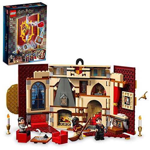 LEGO Harry Potter Gryffindor House Banner Set 76409, Hogwarts Cast...