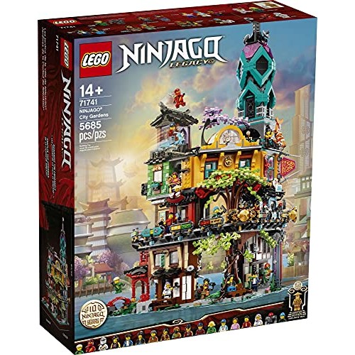 LEGO NINJAGO NINJAGO City Gardens 71741 Building Kit; Ninja House ...