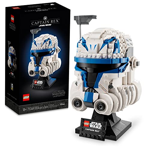 LEGO Star Wars Captain Rex Helmet Set 75349, The Clone Wars Collec...