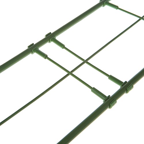 leidersty 23.62x5.12-in Garden Pylon Trellis Climbing Plants Suppo...