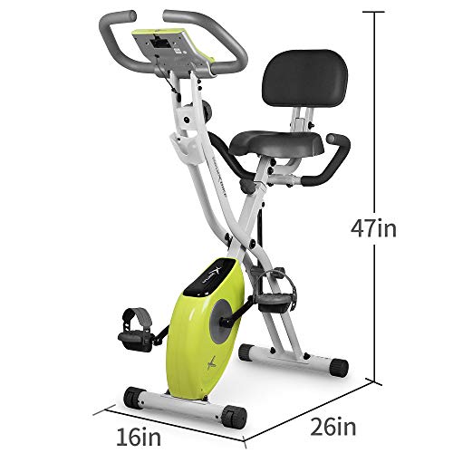 leikefitness LEIKE X Bike Ultra-Quiet Folding Exercise Bike, Magne...