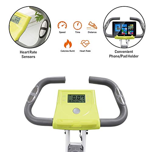 leikefitness LEIKE X Bike Ultra-Quiet Folding Exercise Bike, Magne...