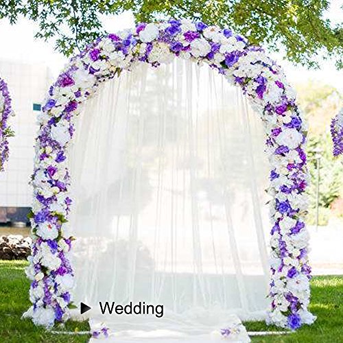 Metal Garden Arch,7.8 Feet High x 5.5 Feet Wide Sturdy Metal Arbor...