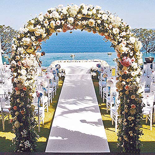 Metal Garden Arch,7.8 Feet High x 5.5 Feet Wide Sturdy Metal Arbor...