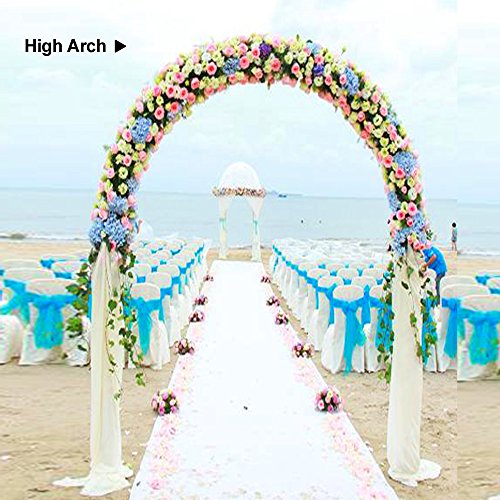Metal Pergola Arbor,7.5 Feet Wide x 6.4 Feet High or 4.6 Feet Wide...