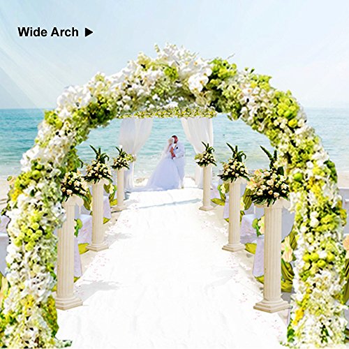 Metal Pergola Arbor,7.5 Feet Wide x 6.4 Feet High or 4.6 Feet Wide...