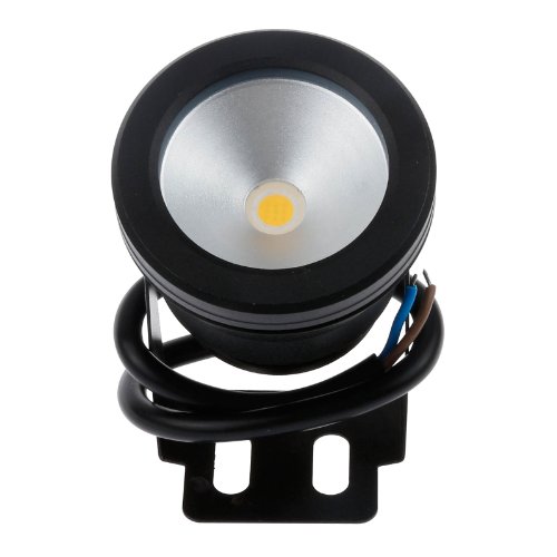 Lemonbest 10w 12v Black LED Underwater Flood Light for Landscape F...
