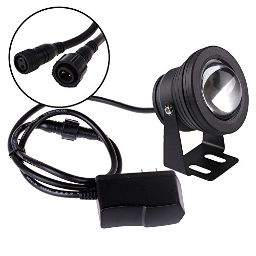 LemonBest 10w Warm White LED Underwater Light Spotlight Flood Lamp...
