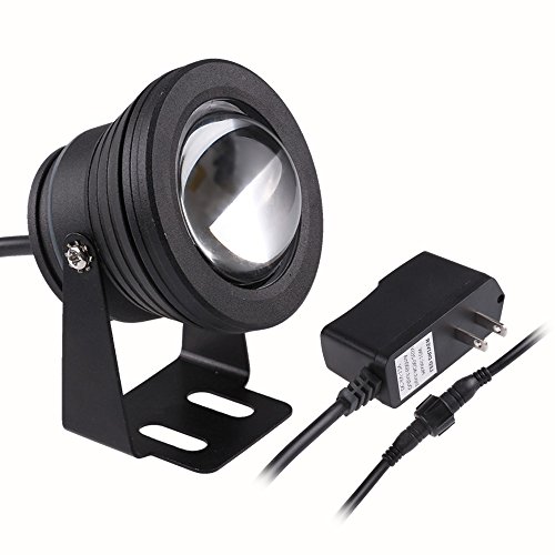 LemonBest 10w Warm White LED Underwater Light Spotlight Flood Lamp...