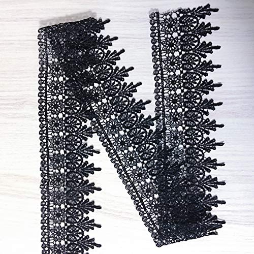 3.5 Width Europe Pattern Embroidery Lace Trim Floral Lace Ribbon ...
