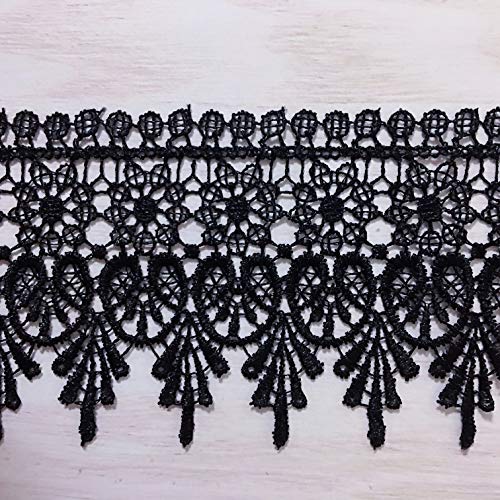 3.5 Width Europe Pattern Embroidery Lace Trim Floral Lace Ribbon ...