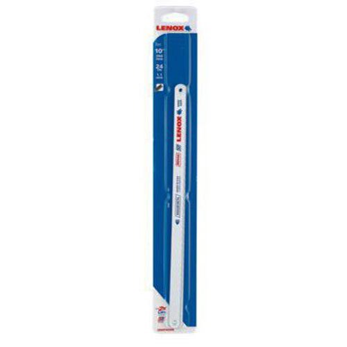 LENOX Tools Bi-Metal Hacksaw Blades, Metal-Cutting, 10-inch, 24 TP...