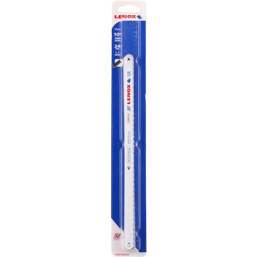 LENOX Tools Hacksaw Blade, 10-inch, 24 TPI, 10-Pack 20141V024HE