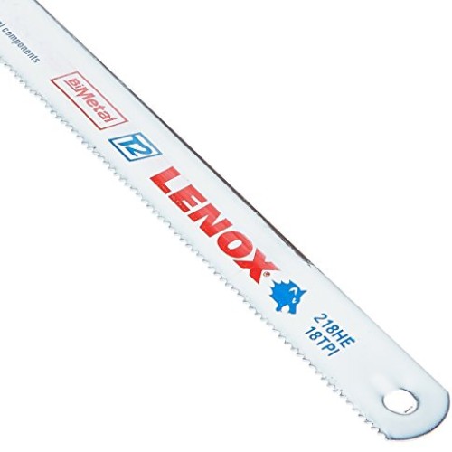 LENOX Tools Hacksaw Blade, 12-inch, 18 TPI, 2-Pack 20160T218HE