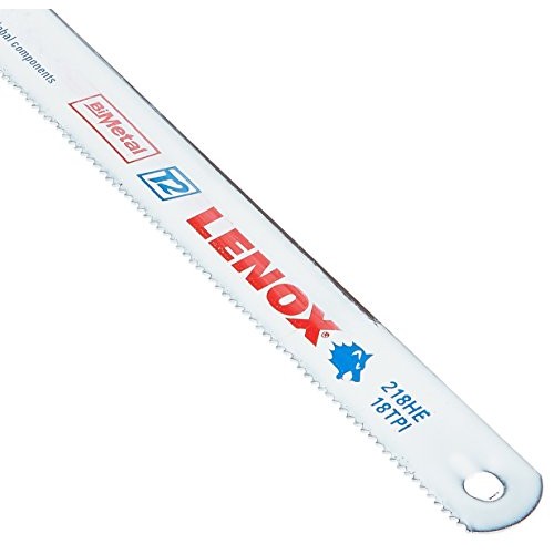 LENOX Tools Hacksaw Blade, 12-inch, 18 TPI, 2-Pack 20160T218HE