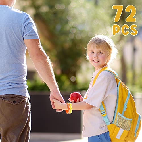 Lenwen 72 Pcs Welcome Back to School Bracelets First Day of School...