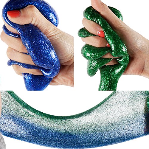 35 Pack Slime Making kit, Including 10 Pack Color Foam Balls, 8 Pc...