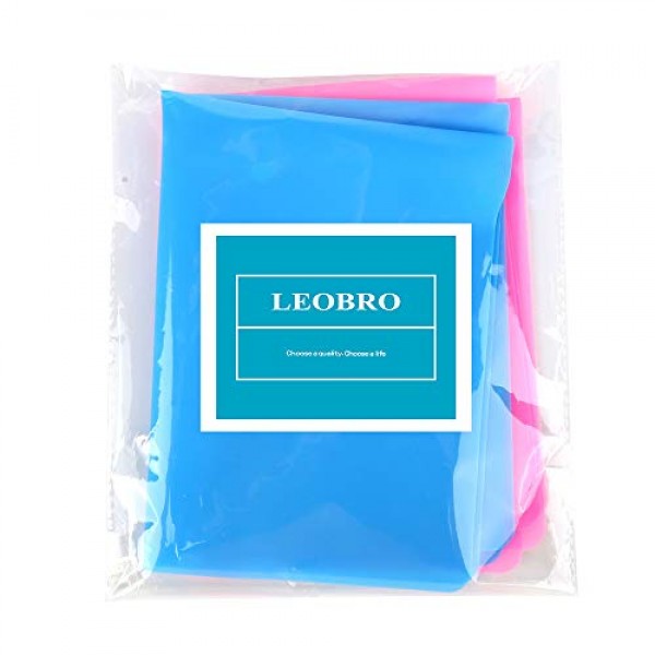 LEOBRO 2 Pack A3 Extra Large Silicone Sheet for Crafts Jewelry Cas...