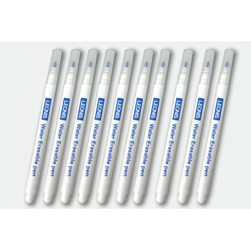 LEONIS 5 Water Erasable Marking Pens Blue 78008