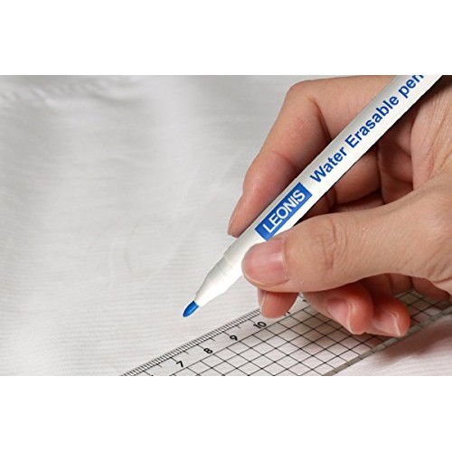 LEONIS 5 Water Erasable Marking Pens Blue 78008