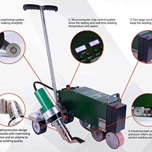 Automatic PVC Roofing Hot Air Welding Machine TPO Roof Welder