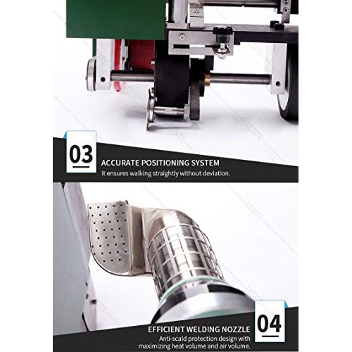 Automatic PVC Roofing Hot Air Welding Machine TPO Roof Welder