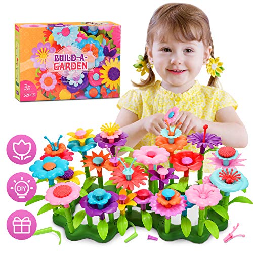 LETS GO! Fun Toys for Girls Boys Kids Age 3-8, Waterproof Flower ...