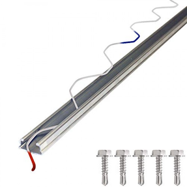 letsFix Wiggle Wire & U-Channel for Greenhouse - PVC