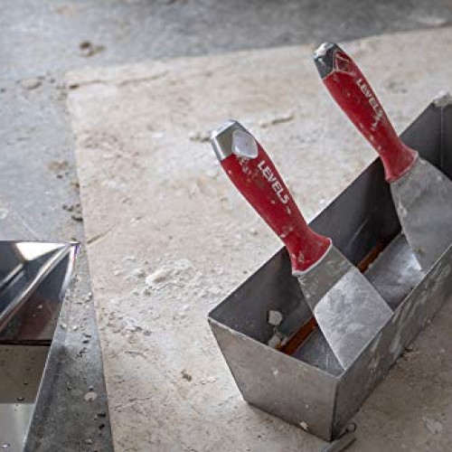 14 Stainless Steel Mud Pan + Ergonomic Contoured Base - LEVEL5 | ...