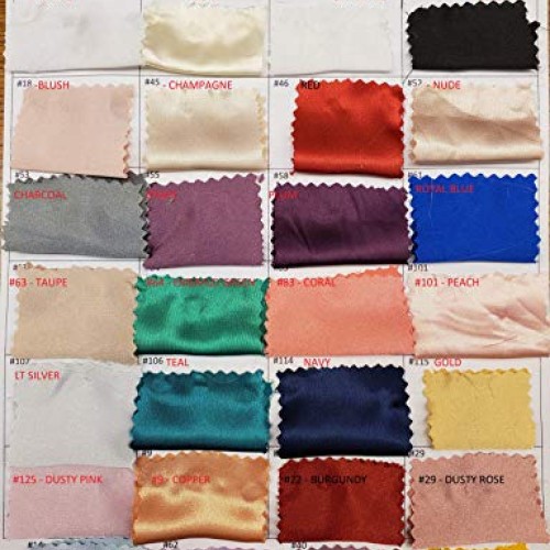 Levi Textiles INC. Stretch Imitation Silk Satin Charmeuse - 2 Way ...