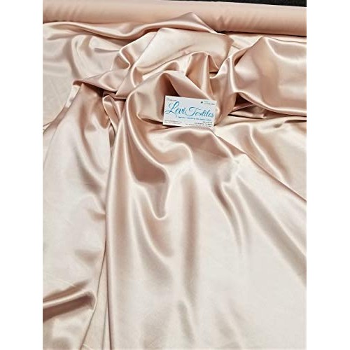 Levi Textiles INC. Stretch Imitation Silk Satin Charmeuse - 2 Way ...