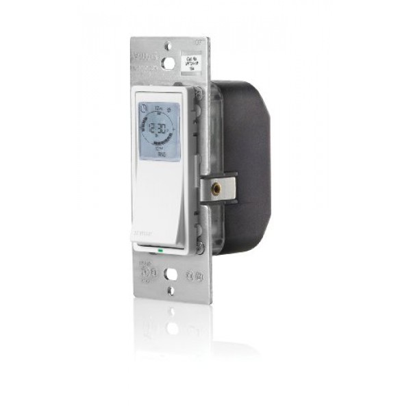 Leviton VPT24-1PZ Vizia 24-Hour Programmable Indoor Timer with Ast...