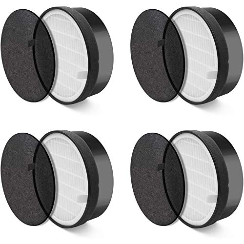 LEVOIT LV-H132 Air Purifier Replacement 3-in-1 Nylon Pre, True HEP...