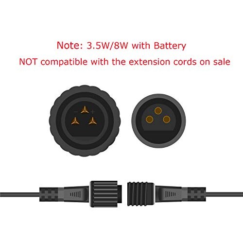 Lewisia 3.5W Battery Solar Fountain Pump with LED Lighting for Poo...