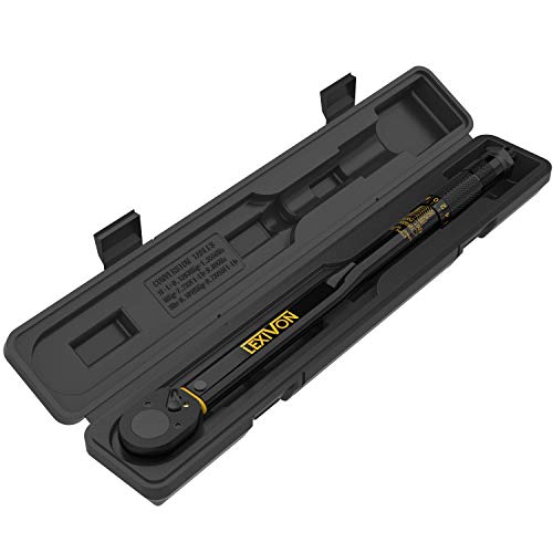 LEXIVON 1/2-Inch Drive Click Torque Wrench 10-150 Ft-Lb/13.6-203.5...