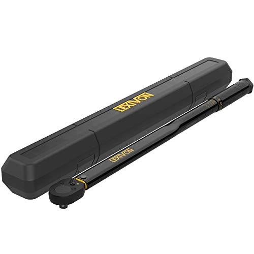 LEXIVON 1/2-Inch Drive Click Torque Wrench 25-250 Ft-Lb/33.9-338.9...