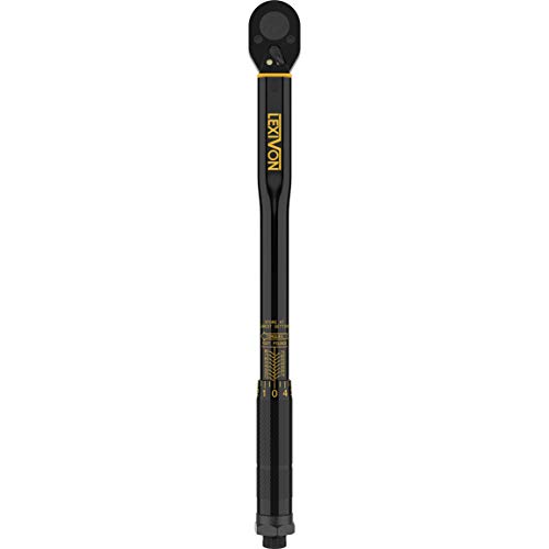 LEXIVON 3/8-Inch Drive Click Torque Wrench 10~80 Ft-Lb/13.6~108.5 ...