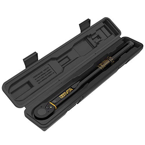 LEXIVON 3/8-Inch Drive Click Torque Wrench 10~80 Ft-Lb/13.6~108.5 ...