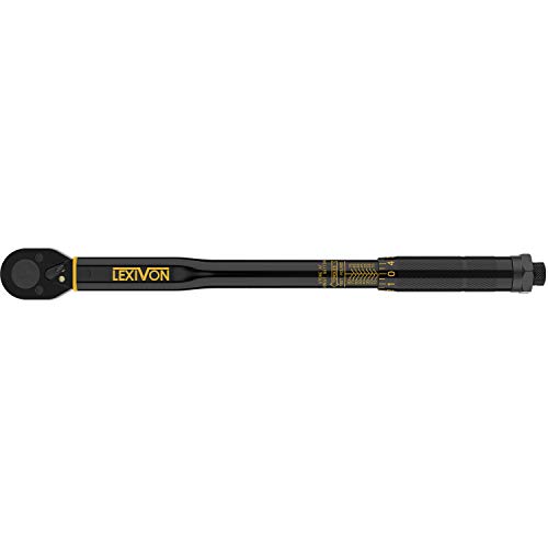 LEXIVON 3/8-Inch Drive Click Torque Wrench 10~80 Ft-Lb/13.6~108.5 ...