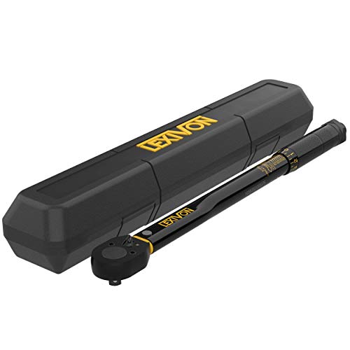 LEXIVON 3/8-Inch Drive Click Torque Wrench 10~80 Ft-Lb/13.6~108.5 ...