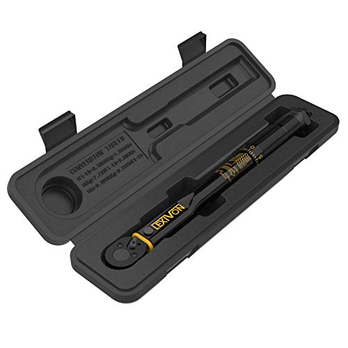 LEXIVON Inch Pound Torque Wrench 1/4-Inch Drive | 20~200 in-lb/2.2...