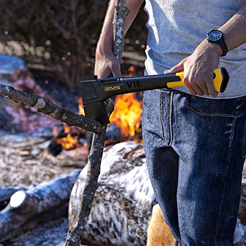 LEXIVON V18 Chopping Axe, 18-Inch Lightweight Fiber-glass Composit...