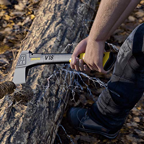 LEXIVON V18 Chopping Axe, 18-Inch Lightweight Fiber-glass Composit...