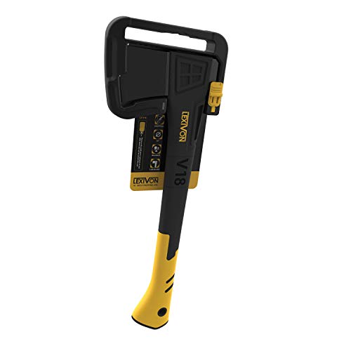 LEXIVON V18 Chopping Axe, 18-Inch Lightweight Fiber-glass Composit...